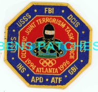 GEORGIA,MULTI AGENCY OLYMPIC JOINT TERRORISM TASK FORCE ATLANTA 1996 1